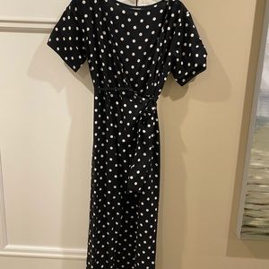 Polka Dot Wrap Around Dress